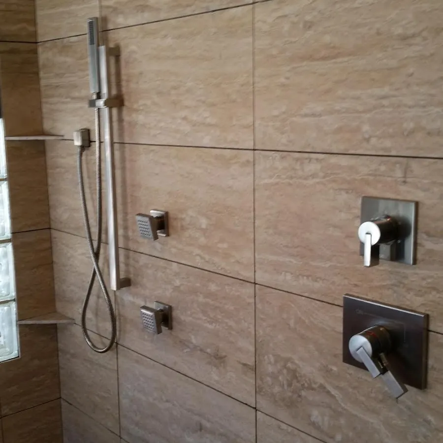 Shower fixture installation for Water Heater Replacement in Bonita